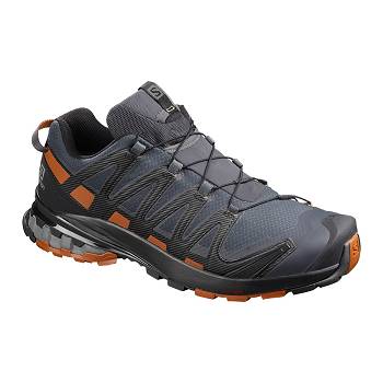 Salomon Férfi XA PRO 3D v8 GORE TEX WIDE Túracipő Sötét Kék